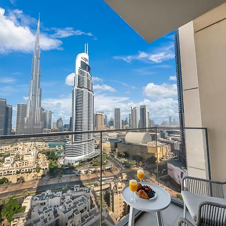 Smartstay At Burj Royale - Full Burj Khalifa View - Brand New Luxury Apartments Dubai Bagian luar foto