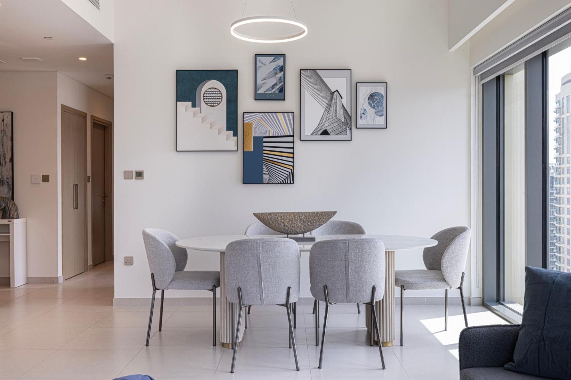 Smartstay At Burj Royale - Full Burj Khalifa View - Brand New Luxury Apartments Dubai Bagian luar foto